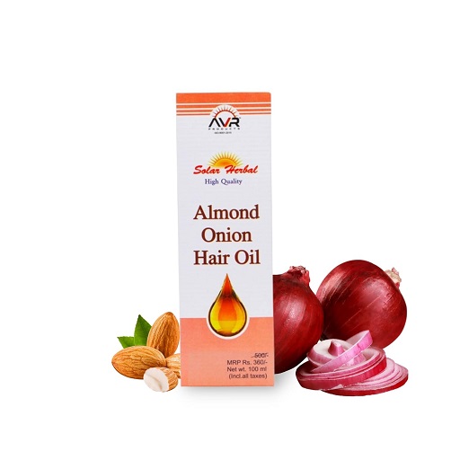 Solar Herbal Almond Onion Hair Oil